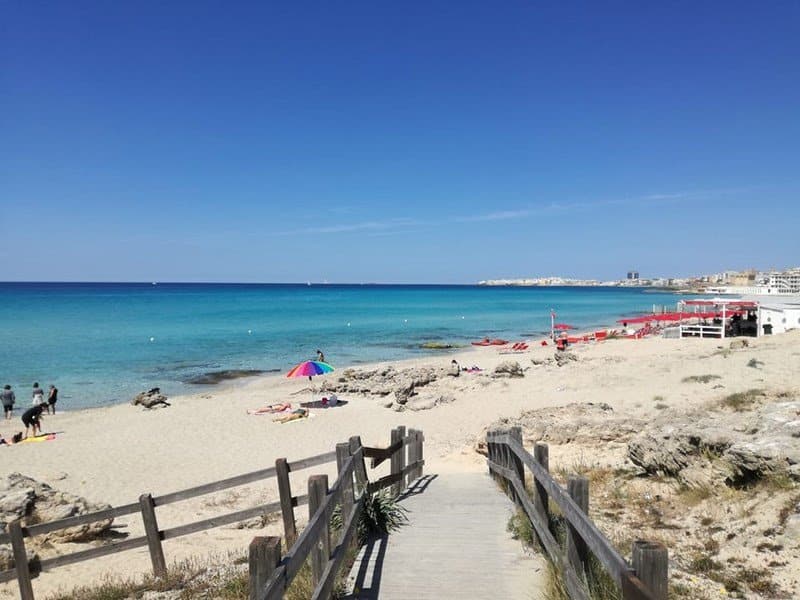 Spiaggia di Baia Verde vicino agli appartamenti Medium